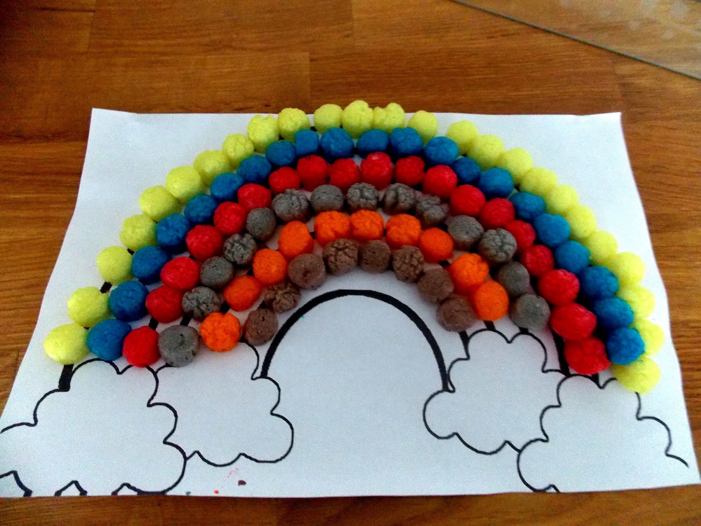 Activité Manuelle Arc En Ciel - Expérience facile pour enfant l'arc en